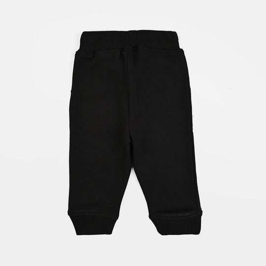 Infant Boys Fleece Pajama Roar-BLACK