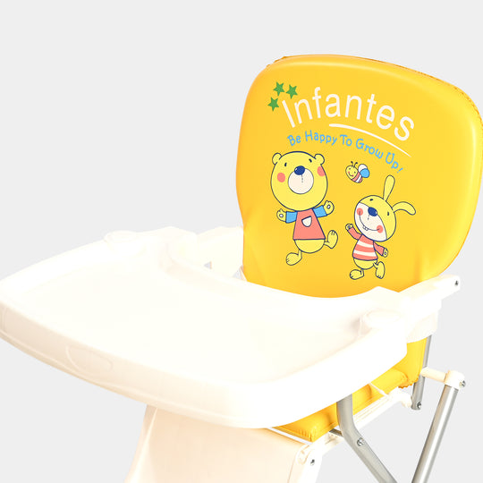 Compact & Cute Baby High Chair |TH-311 Yellow