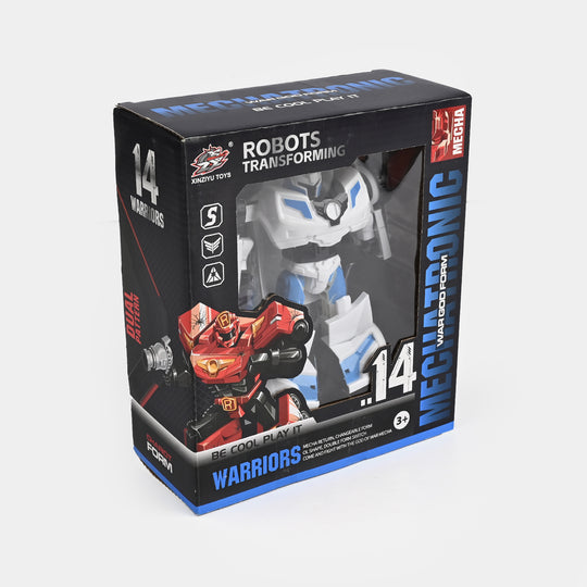 Racing Car Transformation Robot For Kids