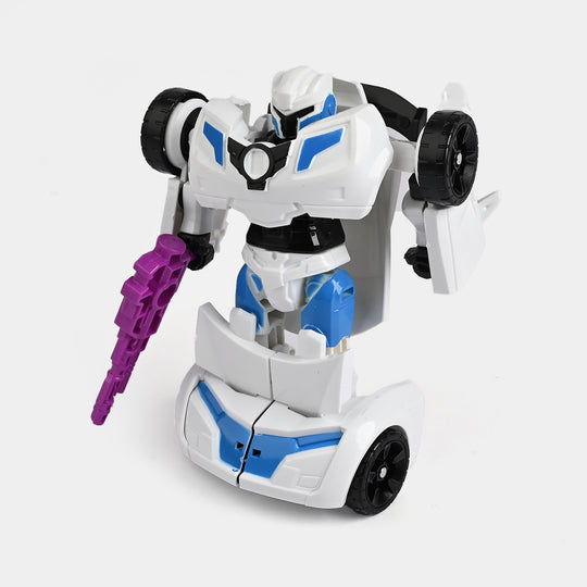 Racing Car Transformation Robot For Kids