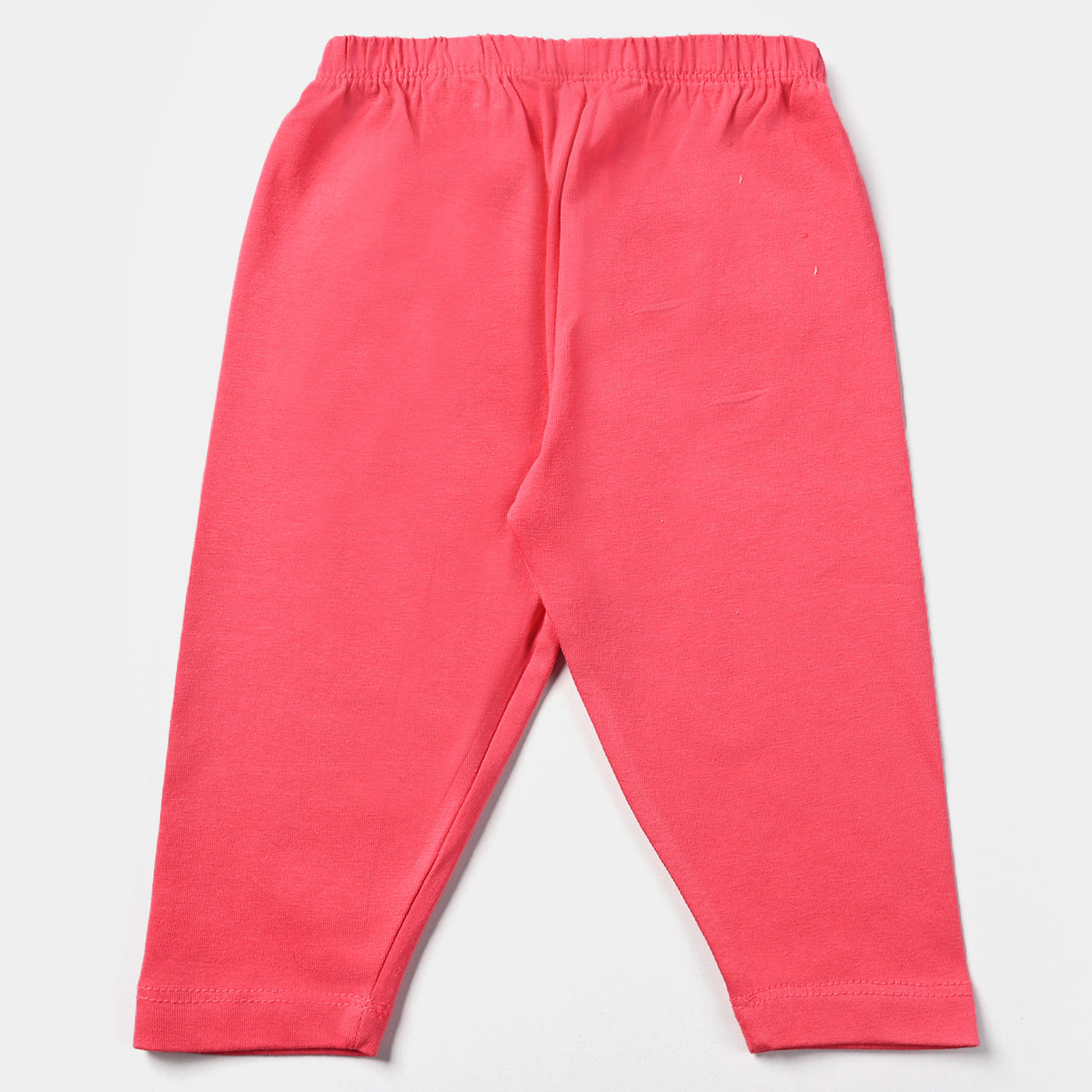 Infant Girls Lycra Jersey Plain Tights-P.Pink