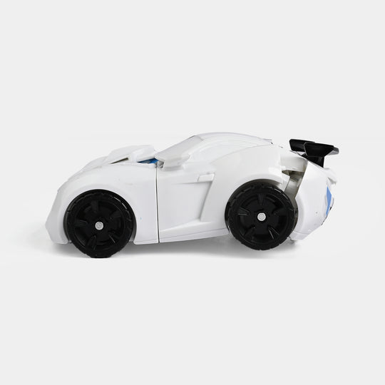 Racing Car Transformation Robot For Kids