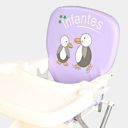 Compact & Cute Baby High Chair |TH-311 Purple