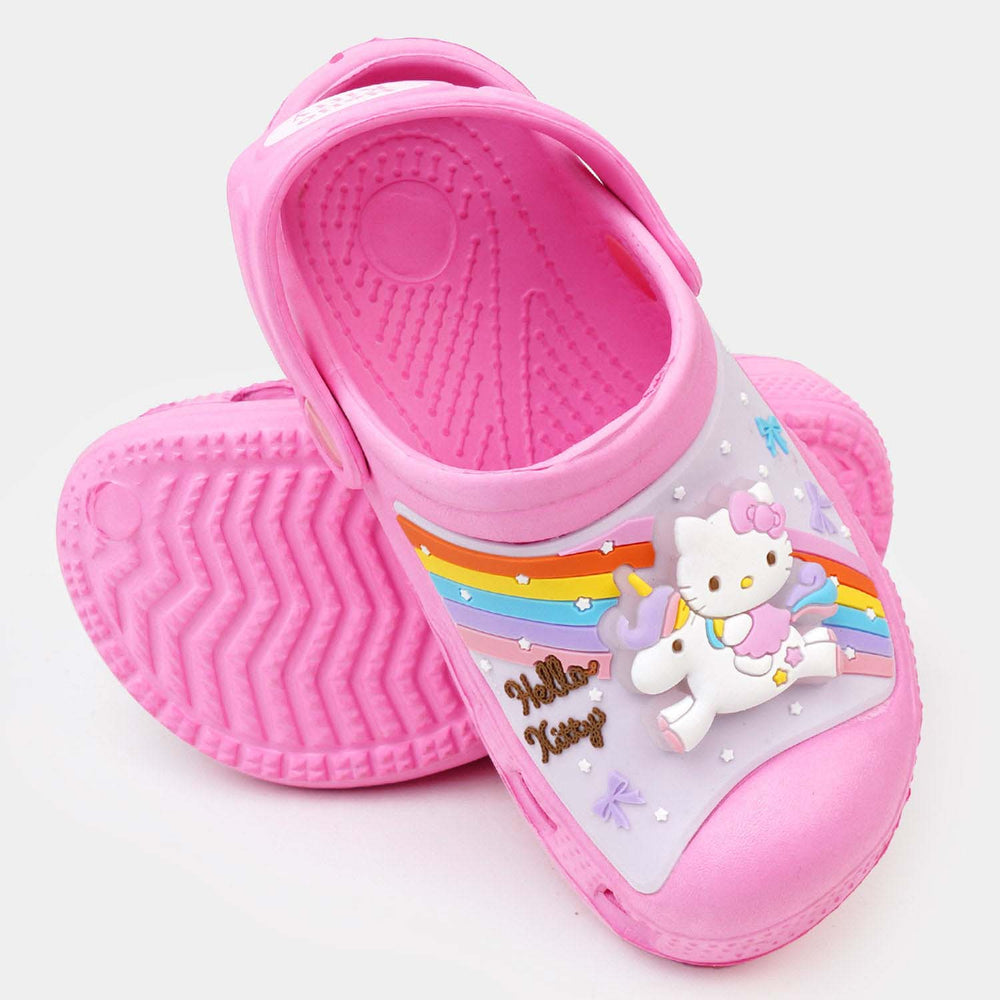 Girls Clogs 201-Fuchsia