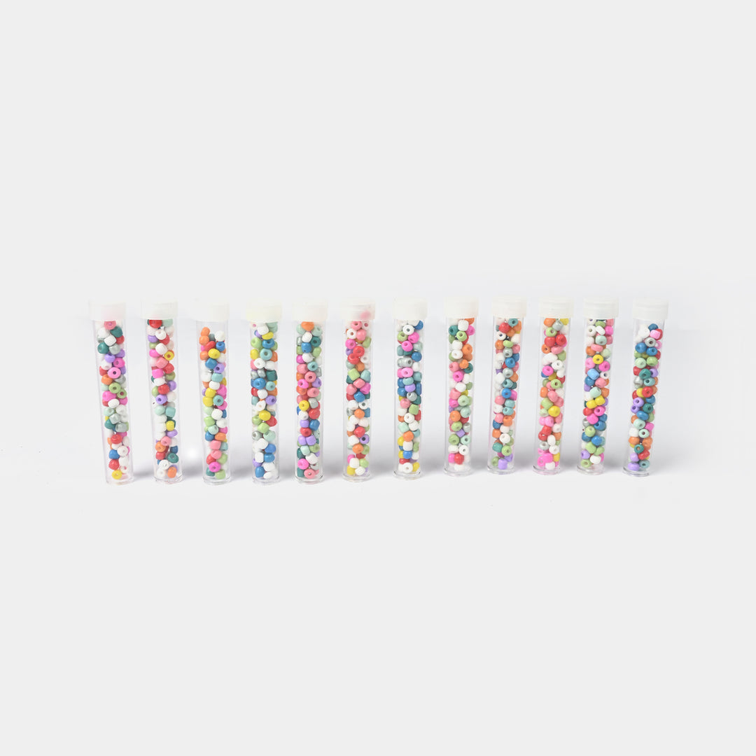 Colorful Seed Beads – Clear Storage Tubes