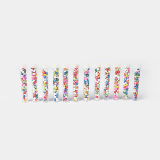Colorful Seed Beads – Clear Storage Tubes