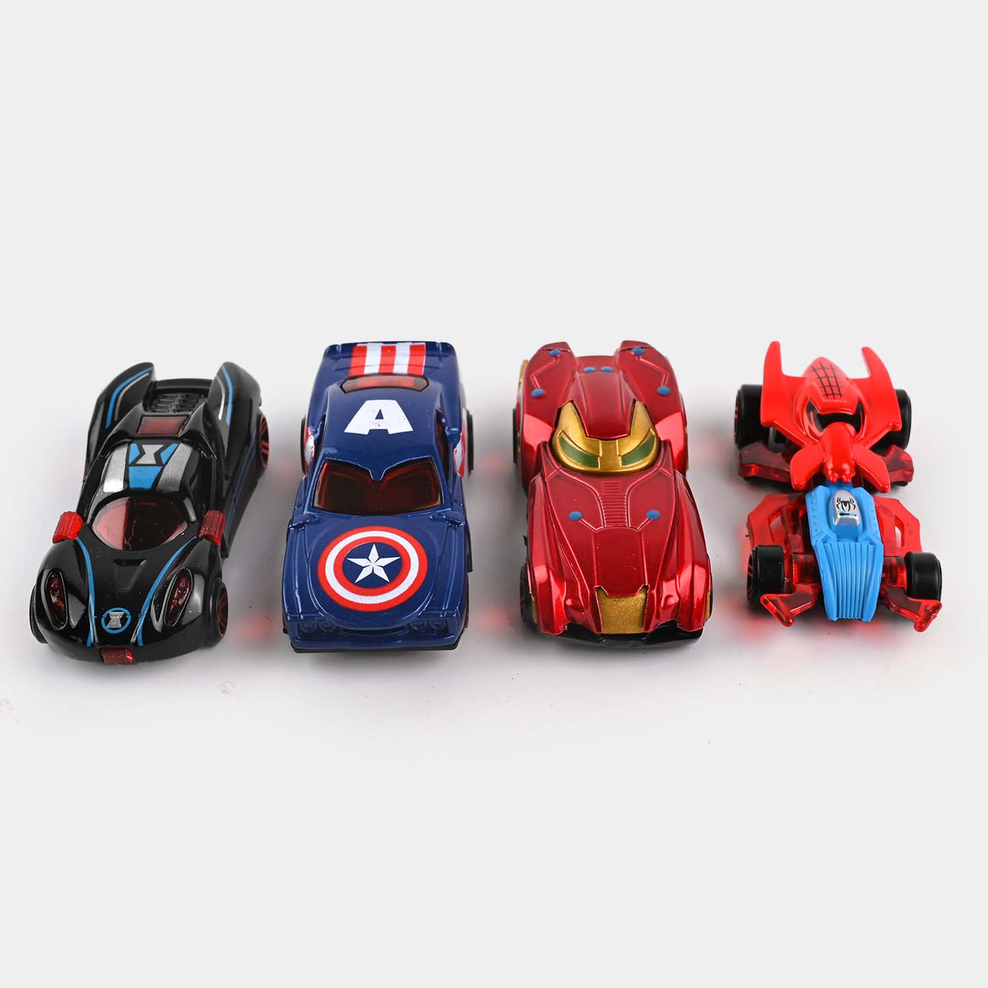 Die Cast Metal Cars 4Pcs Set