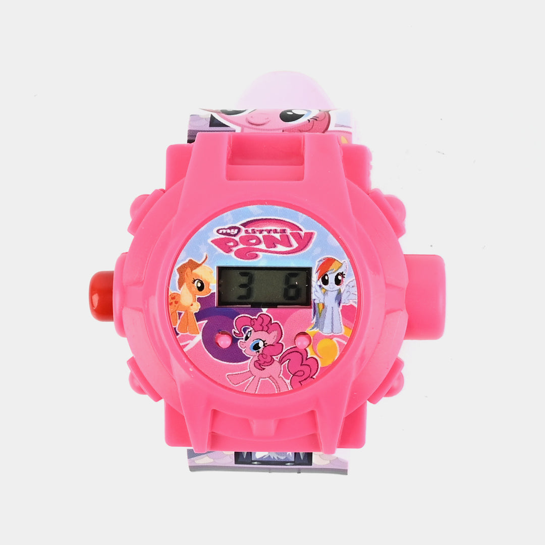 Character Projector Wrist Watch For Kids