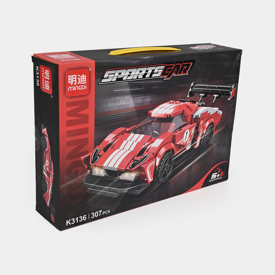 Racing Car Building Block Set for Kids