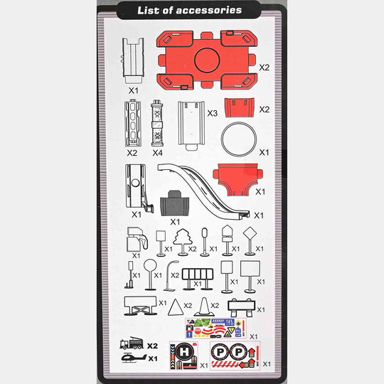 DIY Fire Protection | Assembled Parking Lot For Kids