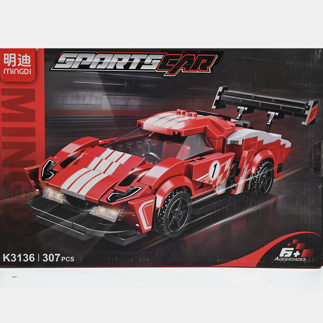 Racing Car Building Block Set for Kids
