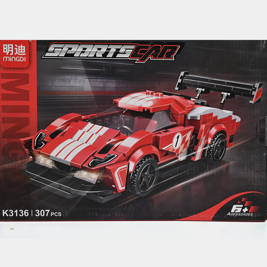 Racing Car Building Block Set for Kids