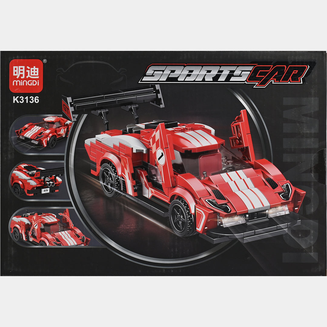 Racing Car Building Block Set for Kids