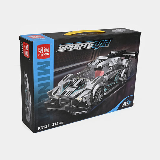 Racing Car Building Block Set for Kids