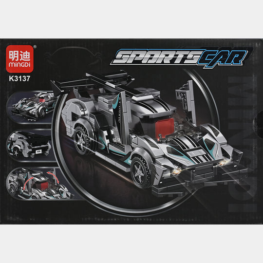 Racing Car Building Block Set for Kids