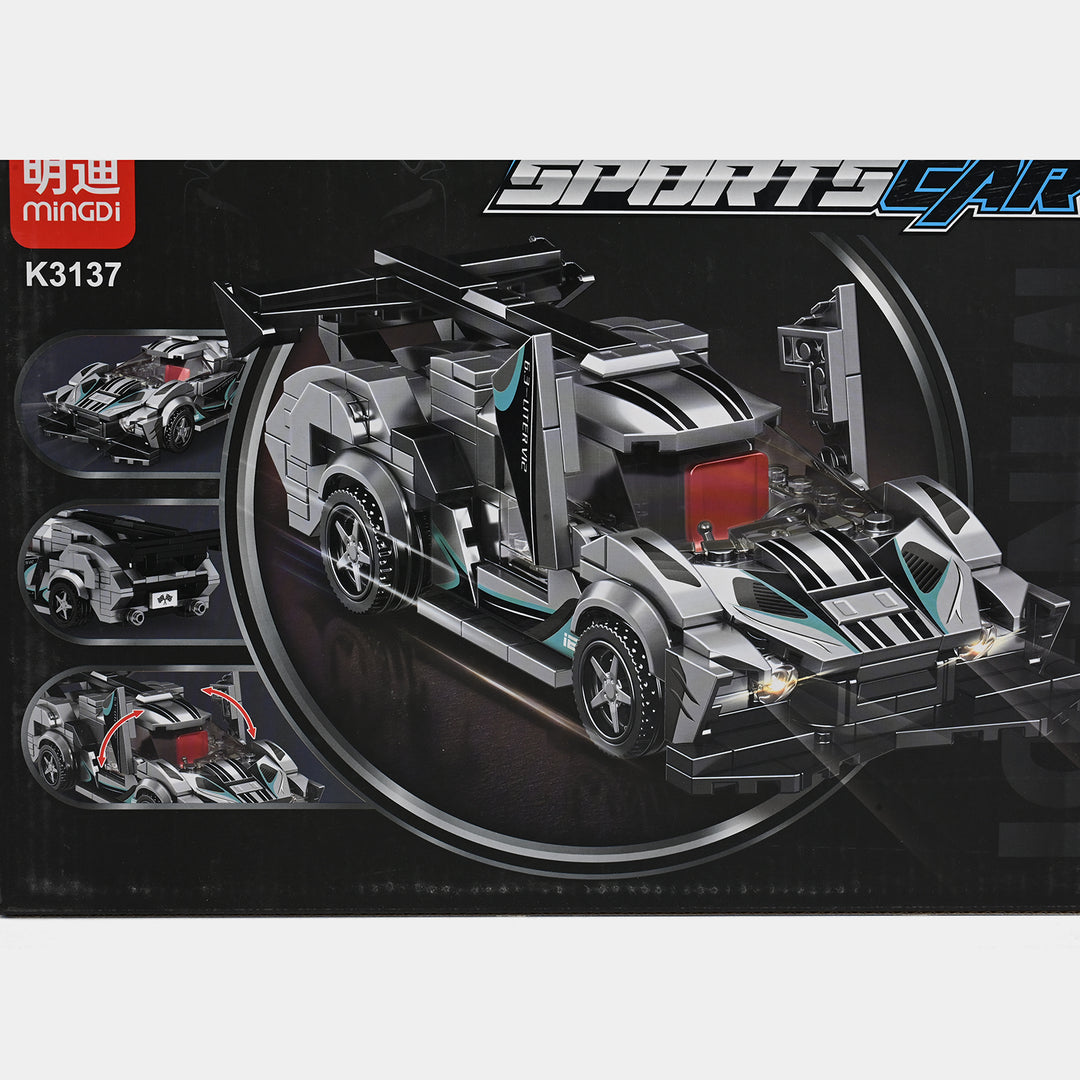 Racing Car Building Block Set for Kids