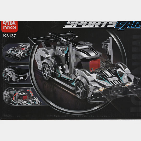 Racing Car Building Block Set for Kids