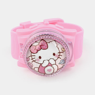 KIDS WATCH MULTI-LIGHT PINK