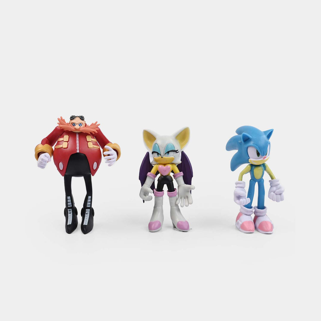 Character Action Figures Set for Kids