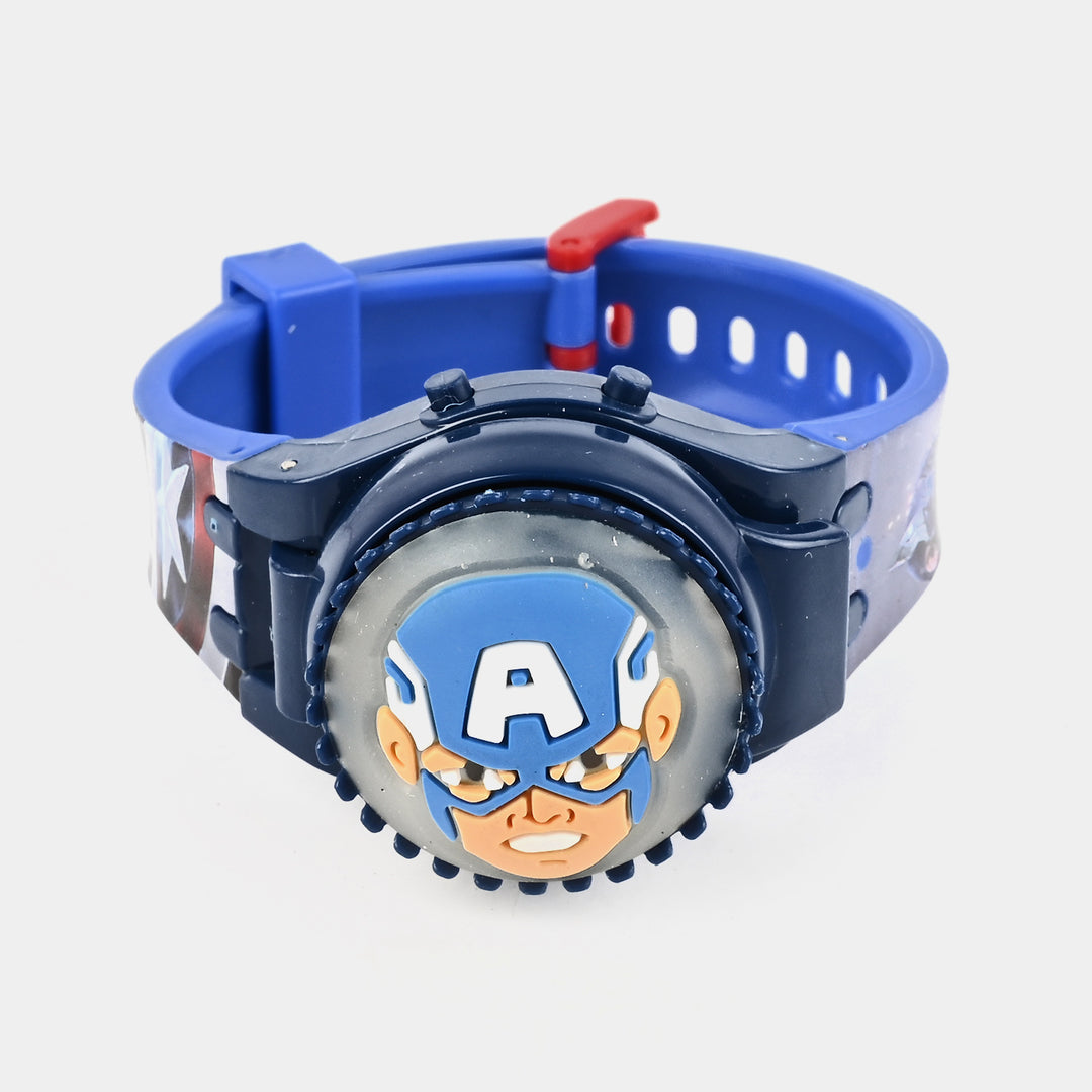 KIDS WATCH MULTI-LIGHT SPINNER