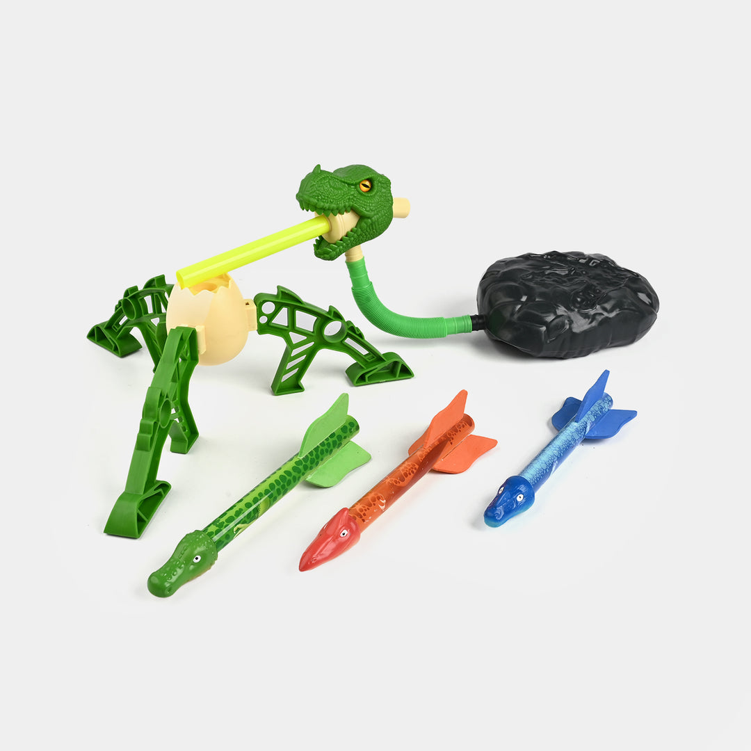 Dinosaur Spitting Action Playset Dinosaur Rocket