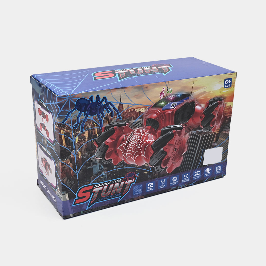 Double-Sided Stunt Spider Car – 360° Rotation RC Vehicle