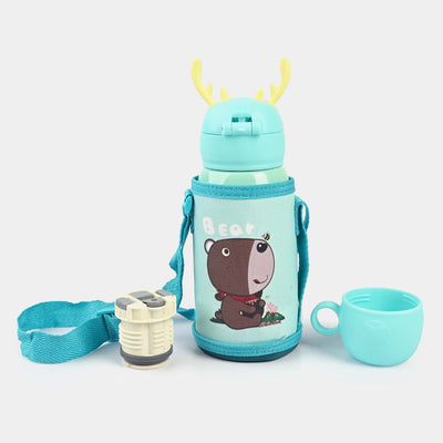 Thermos Water Bottle With Pouch For Kids 500ML