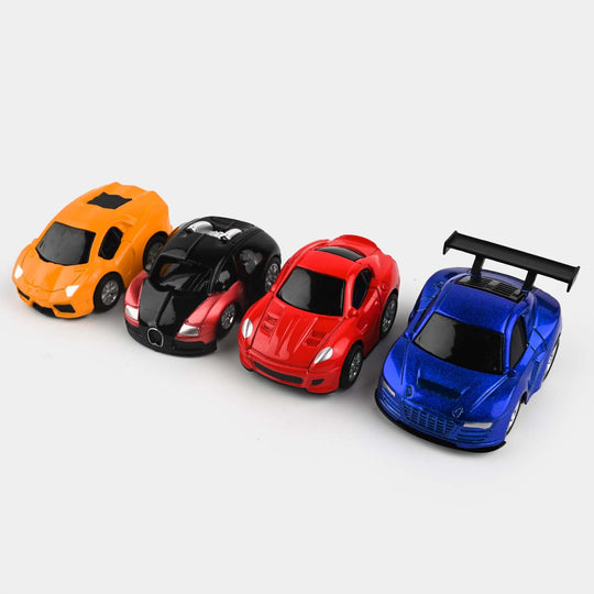 Die Cast Metal Cars 4Pcs Set