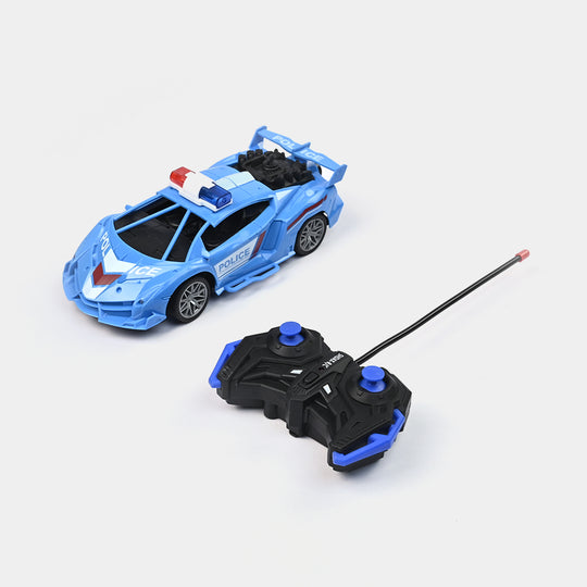 Racing King RC Police Car