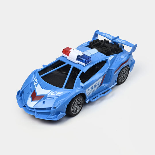 Racing King RC Police Car