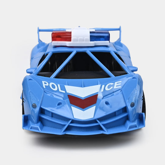 Racing King RC Police Car