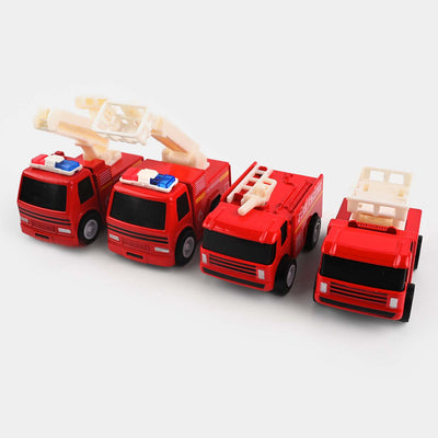 Die Cast Metal Cars 4Pcs Set