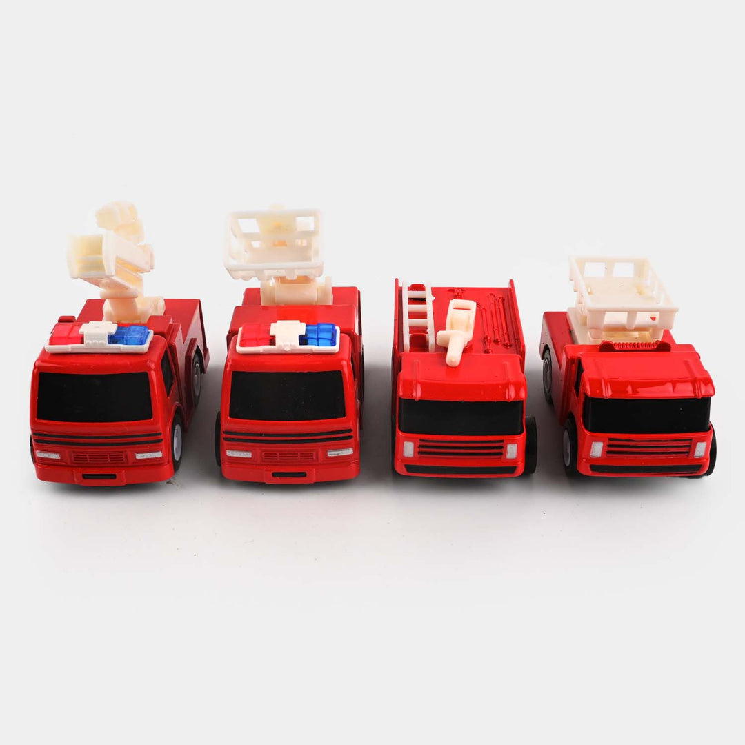 Die Cast Metal Cars 4Pcs Set