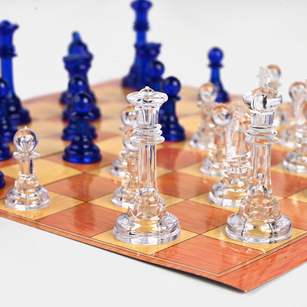 2-in-1 Chess & Checkers Set