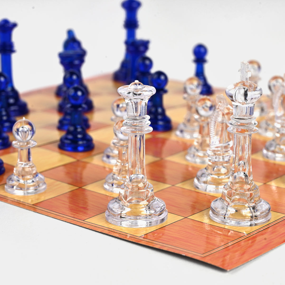 2-in-1 Chess & Checkers Set
