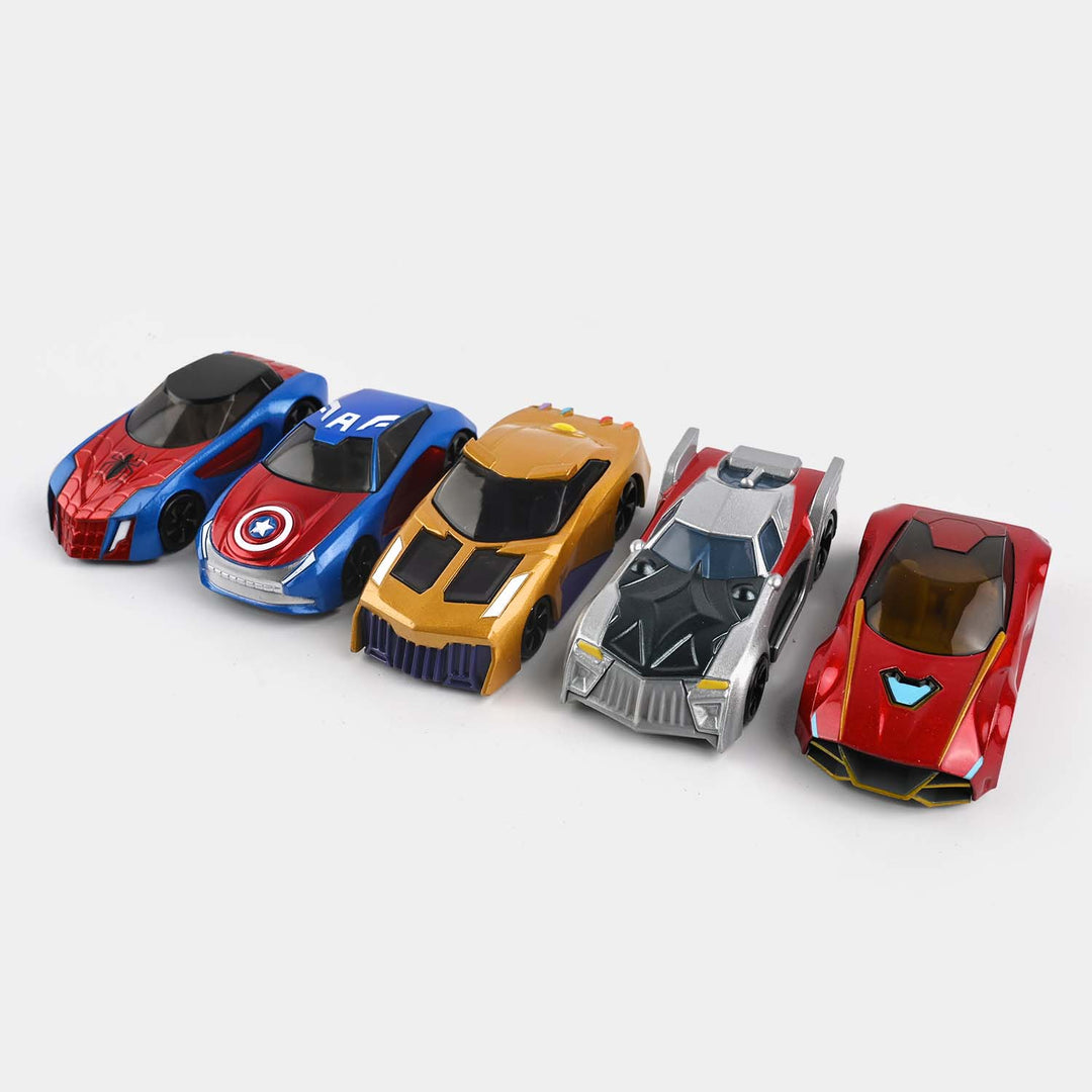 Die Cast Metal Cars 5 Pcs Set