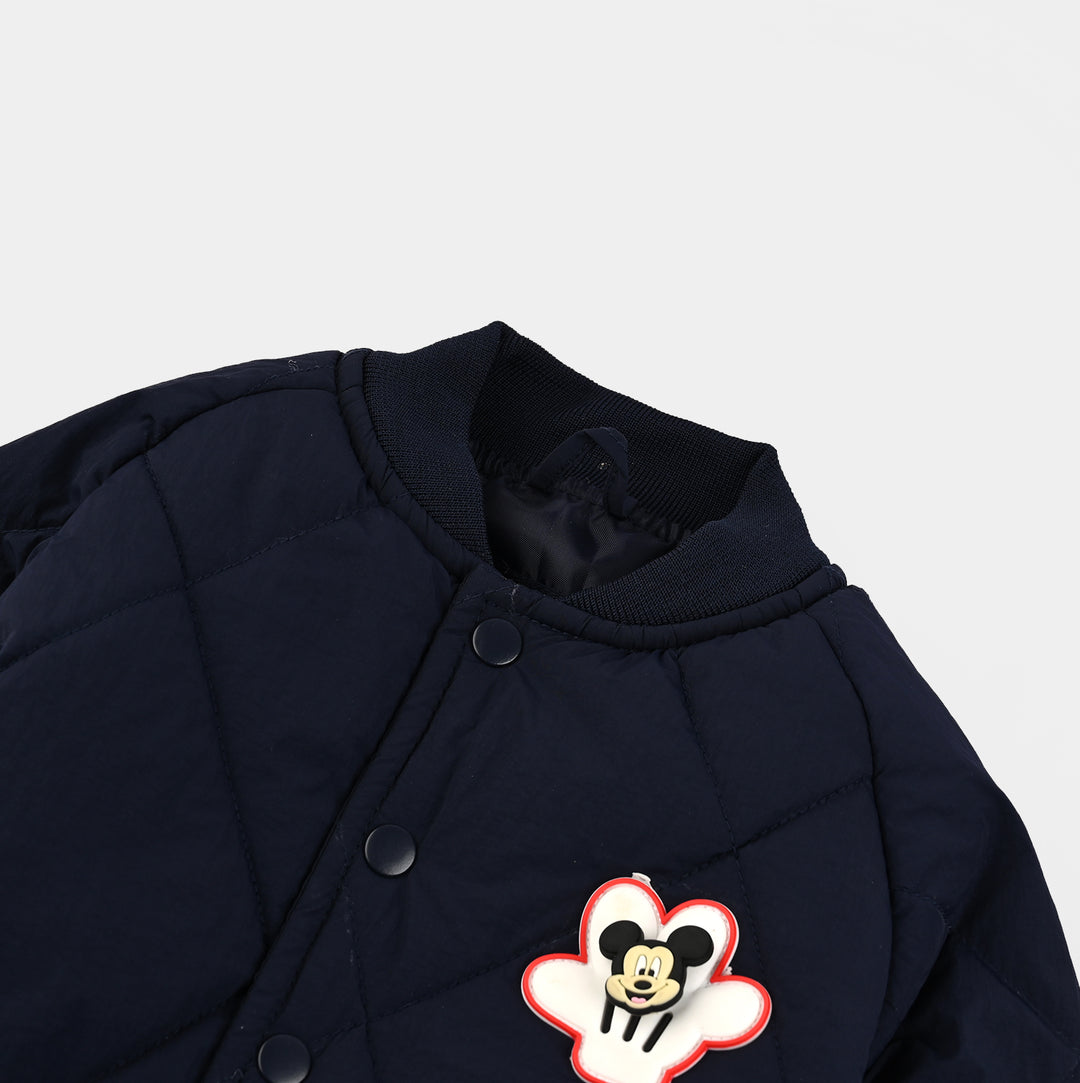 Infant Boys Quilted Jacket F/S Haven-Blue