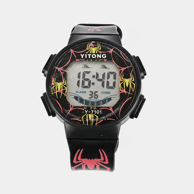 Kids Digital Printed Cartoon Wrist Watch