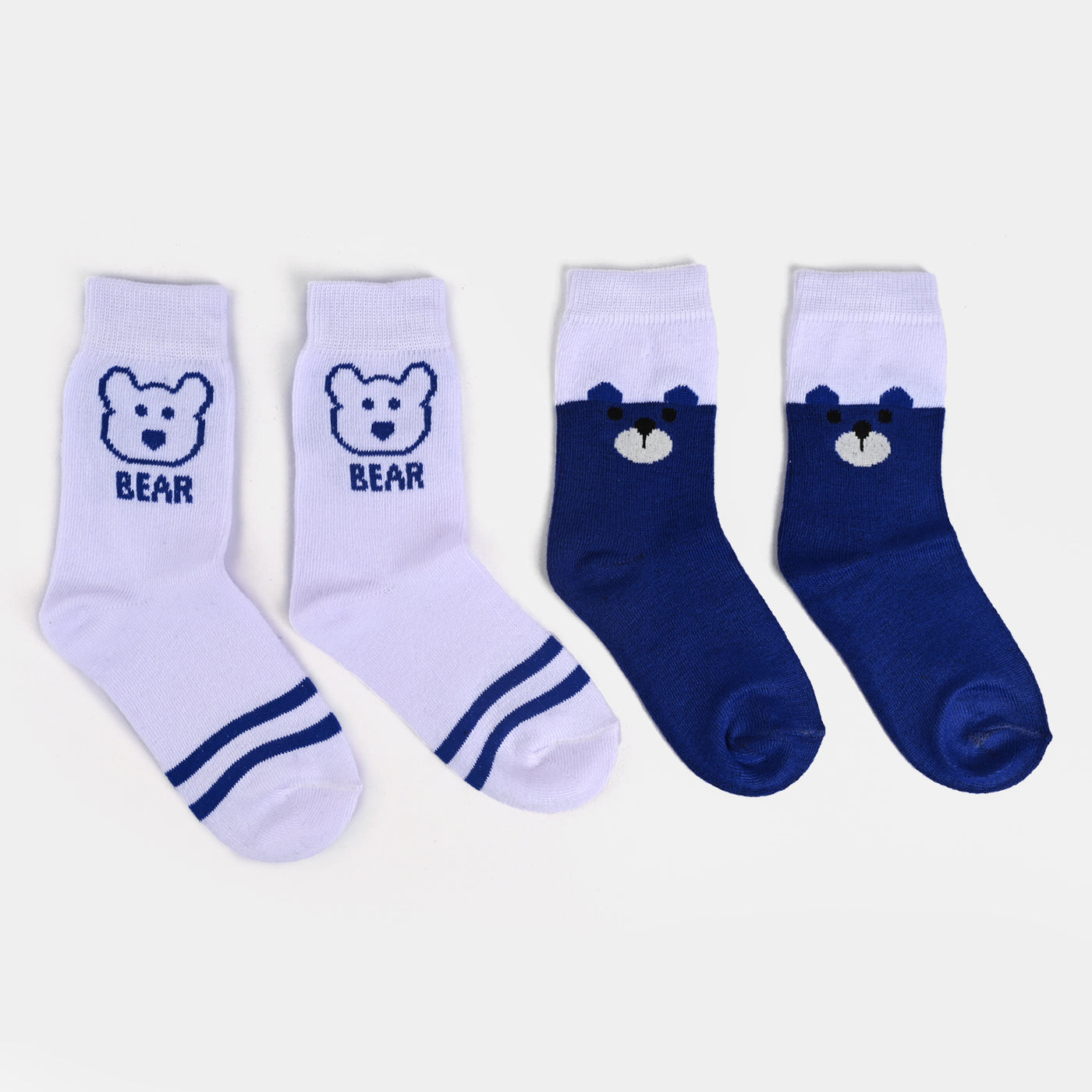 Infant Boys Socks Pack of 2 Bear