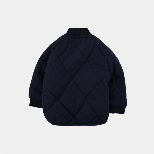 Infant Boys Quilted Jacket F/S Haven-Blue