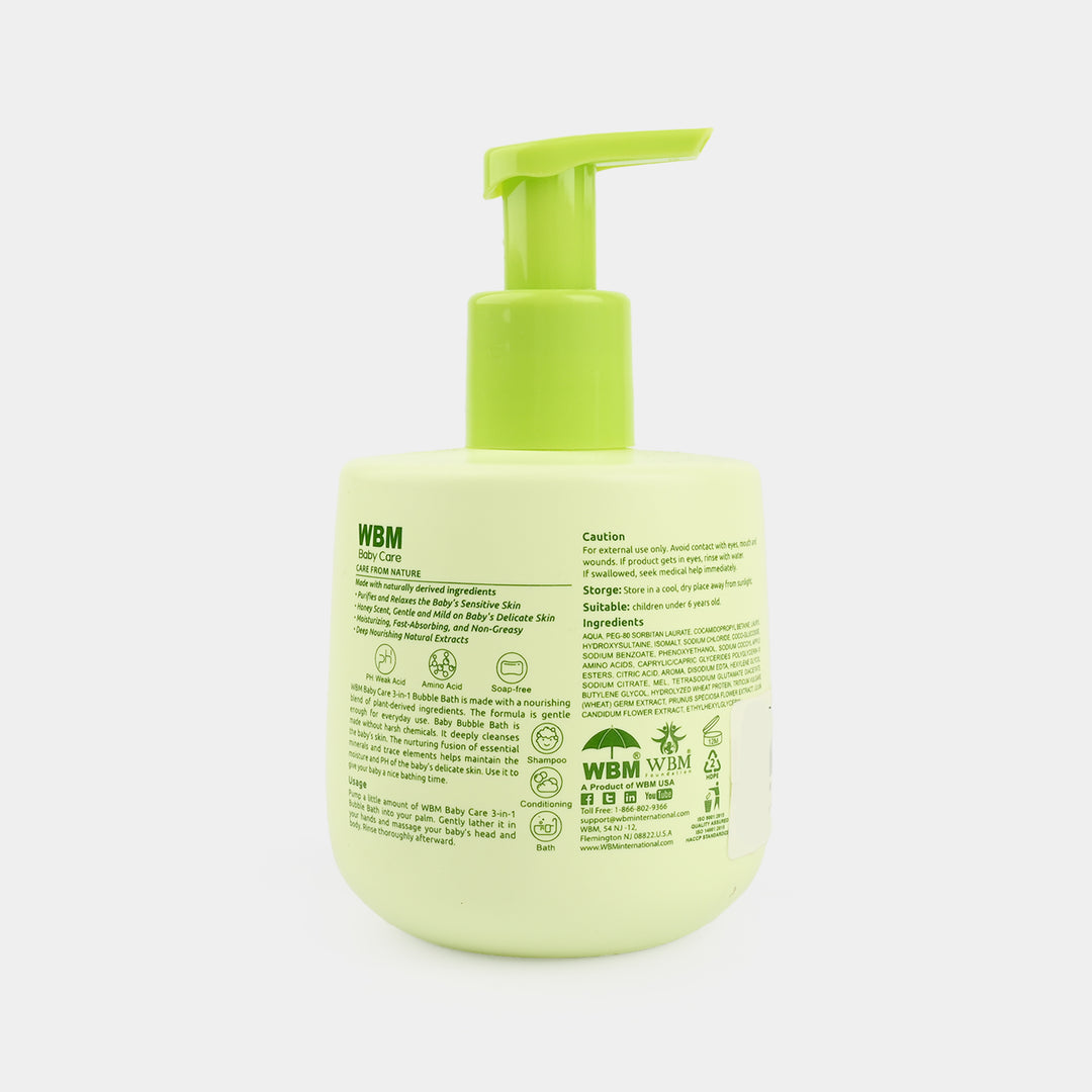 WBM 3IN1 Baby Bubble Bath | 300Ml