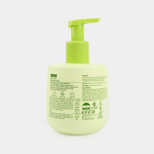 WBM 3IN1 Baby Bubble Bath | 300Ml