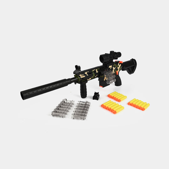 Action Packed Soft Dart Target Toy with Battery