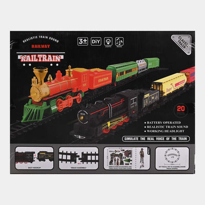 Rail Train Play Set For Kids