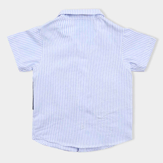 Infant Boys Cotton Interlock Suit -NAVY
