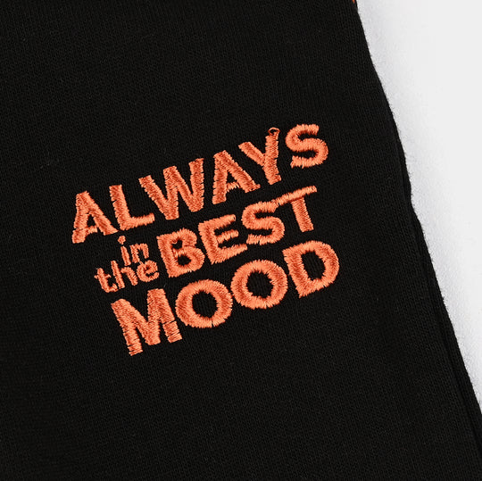 Infant Boys Jersey/Terry Pyjama Best Mood-BLACK