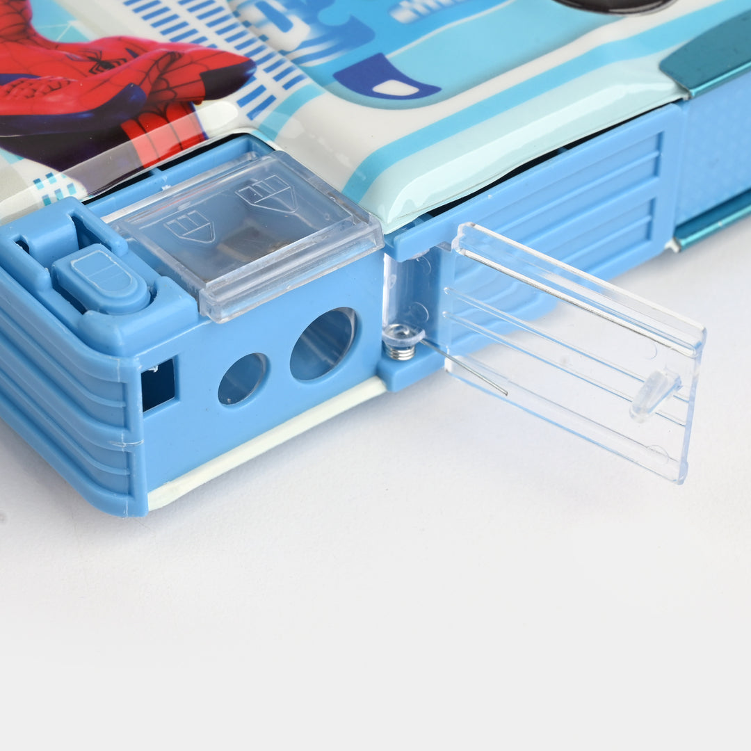 Double Sided Multi-functional Magnetic Pencil Box