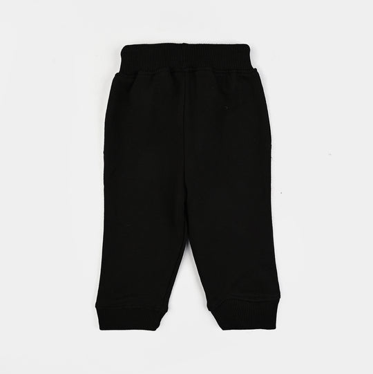 Infant Boys Jersey/Terry Pyjama Best Mood-BLACK