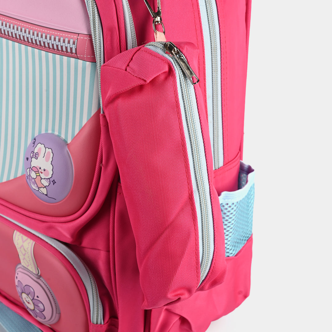 Kids School Backpack with Bottle Pouch