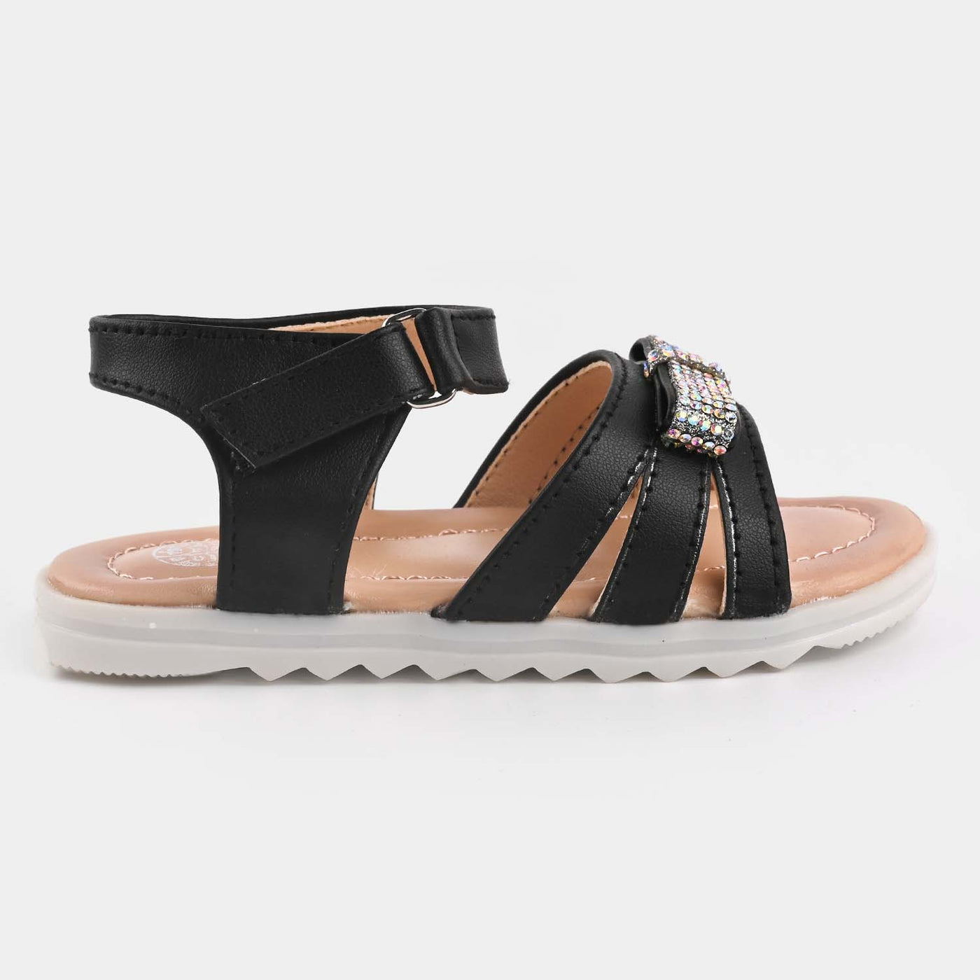 Girls Sandal 1302-BLACK